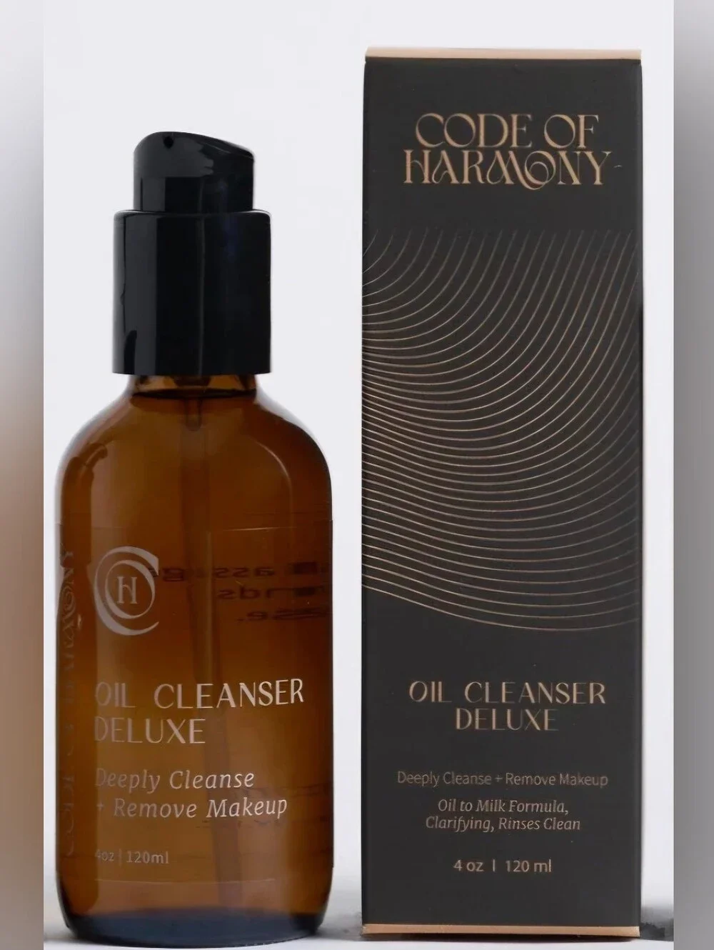 Code Of Harmony - Oil Cleanser Deluxe - Brown - Deeply Cleanse & Remove Makeup
